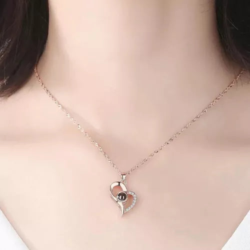 Collar Te Amo | Hermosa caja de Regalo